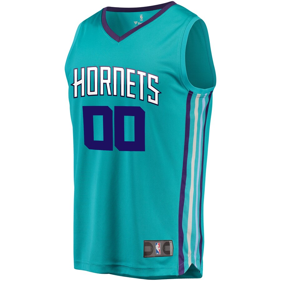 Charlotte Hornets Fanatics Branded Fast Break Custom Replica Jersey ...