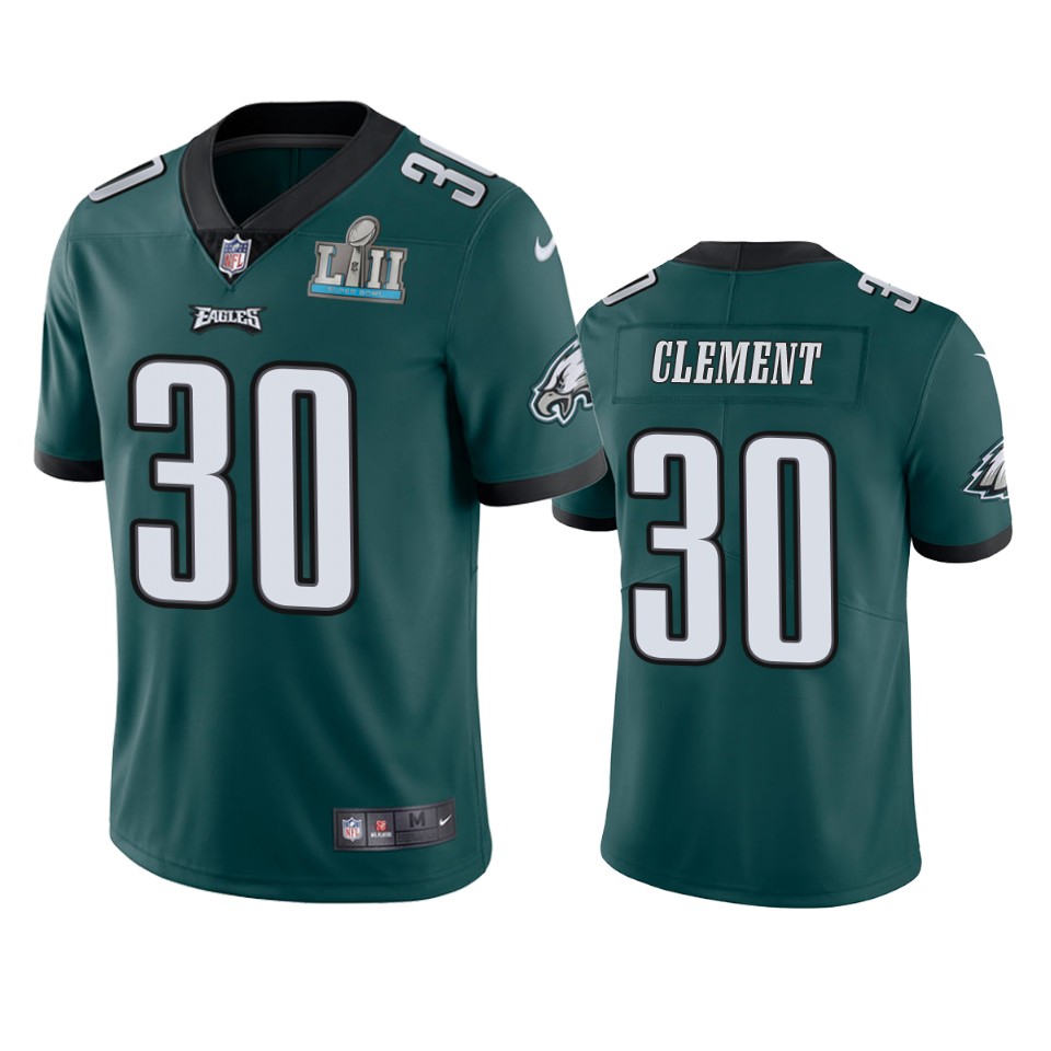 Philadelphia Eagles Corey Clement Green Nike Color Rush Limited jersey ...