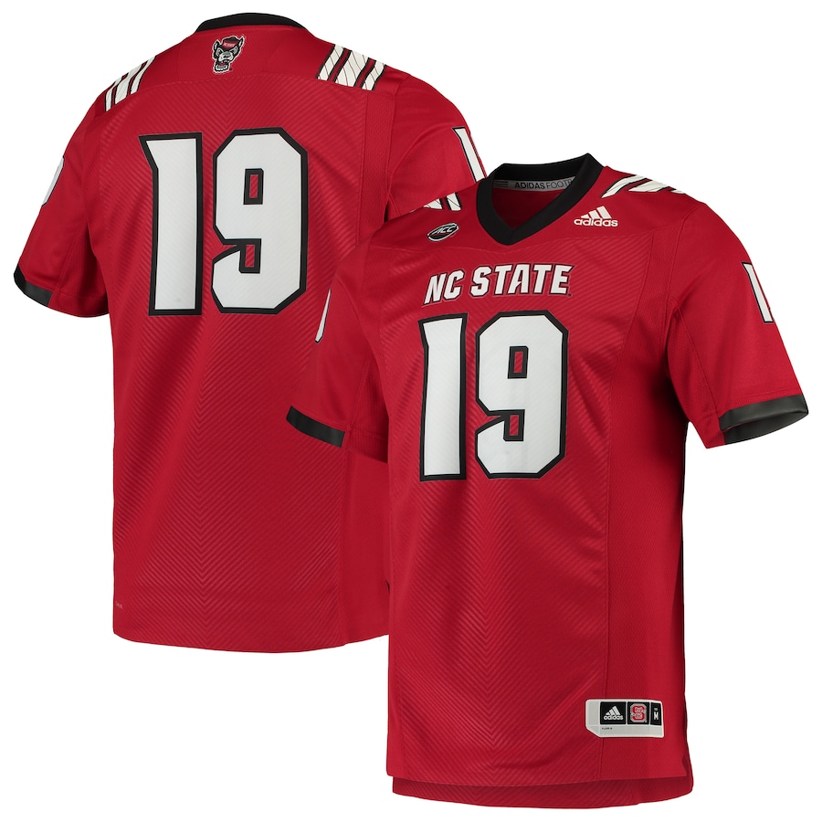 NC State Wolfpack Team Premier Football Jersey – Red – Nyjerseys.store